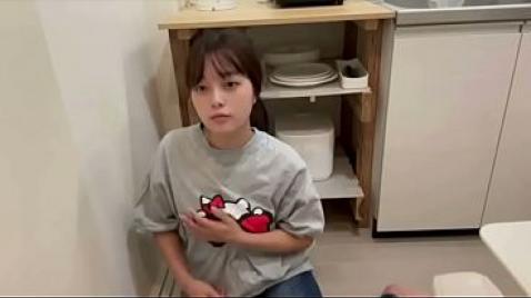 Asian woman masturbates her vagina
