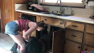 The plumber fucked the client