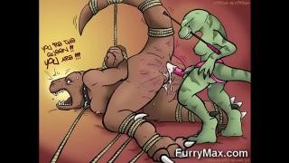 Monsters and mutants also like to fuck