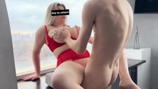 The mother-in-law's ample hips and breasts drove her son-in-law to sin.