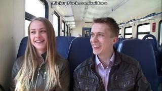 A lucky meeting on a commuter train