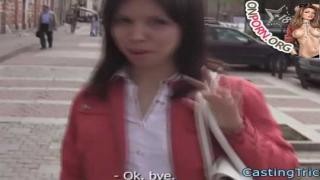 The director found a girl on the street for his new porn film.