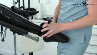 Robocop with a pussy at the gynecologist's appointment