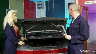Rough sex with a car salesman