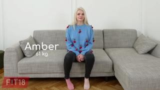 A blonde at a casting gave a blowjob and got fucked in the ass doggy style.