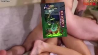 A guy licks a whore's anus